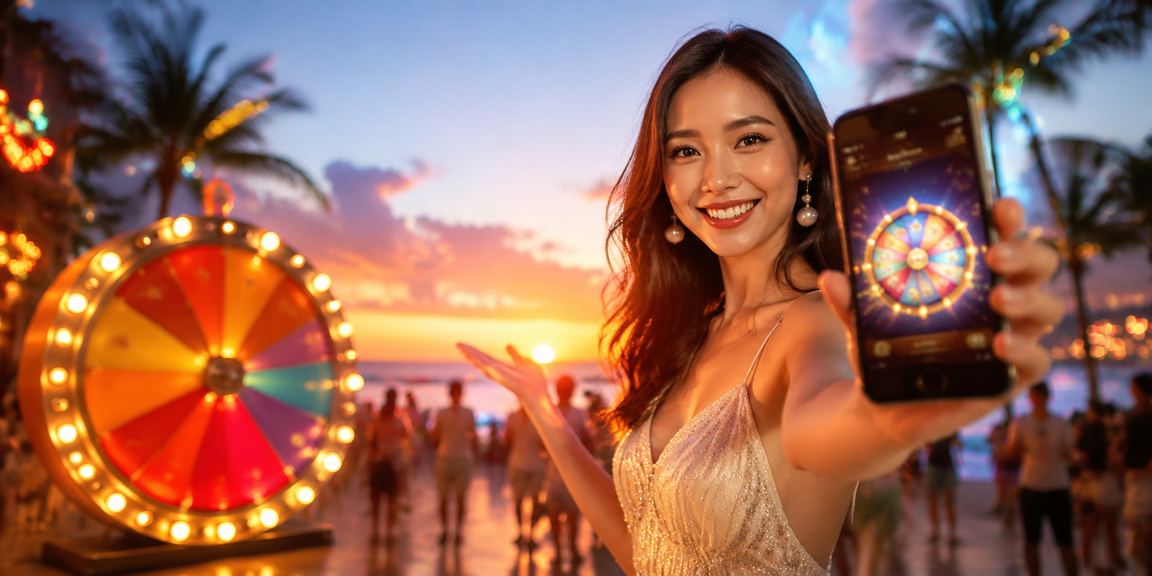 Người chơi nhận thưởng trong lễ quay số may mắn tại Phú Quốc cùng bet89